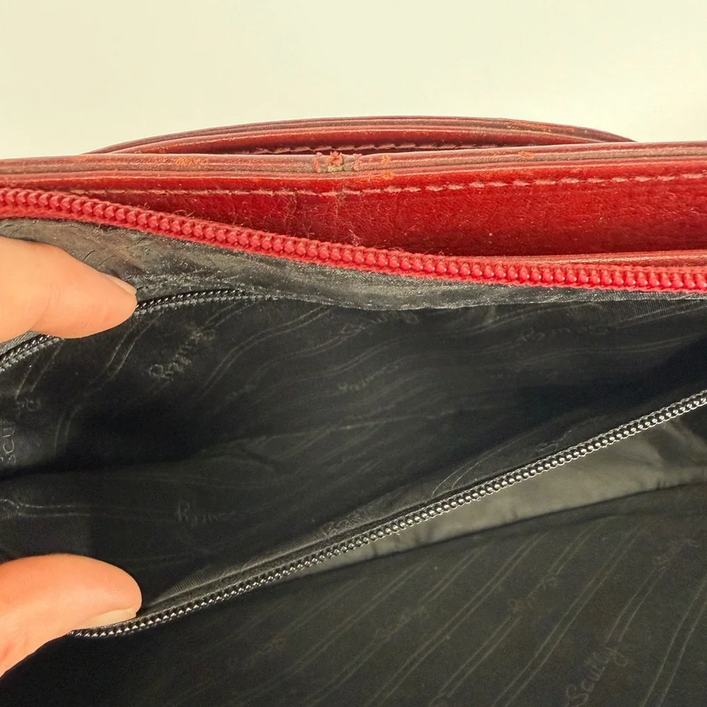 Scully leather briefcase